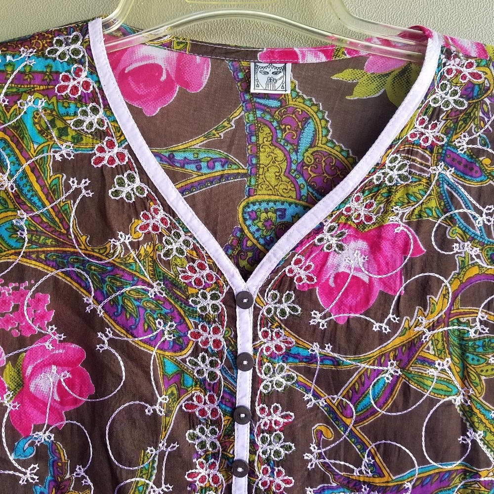 India Embroidered Blouse